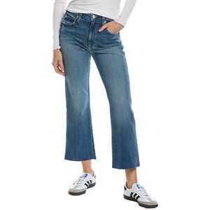 Amo Denim Womens Amo Patience High-Rise Kick Crop Jean, Blue